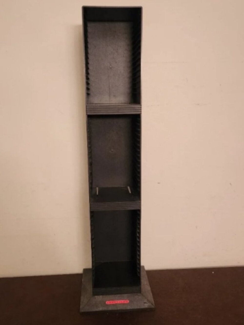 Laserline 50 CD Media Tower Rack Stand -Black (Vintage)